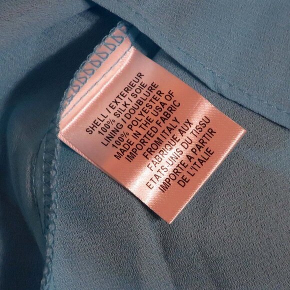 Milly New York Silk Leaves Spaghetti Strap Dress - Picture 7 of 7